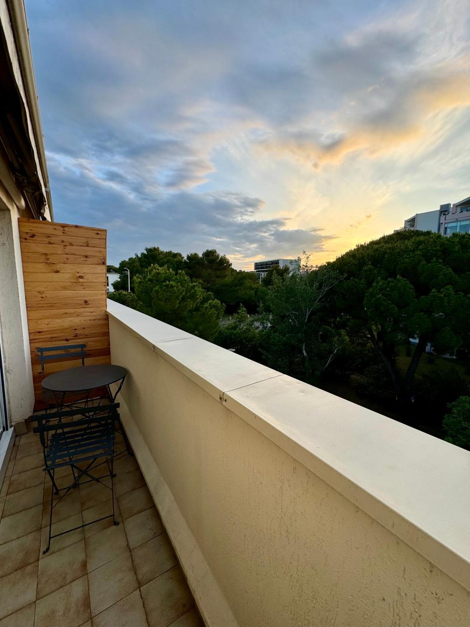 Appartement 50M2, Montpellier Ovalie, Clim-Balcon-Netflix Eksteriør billede